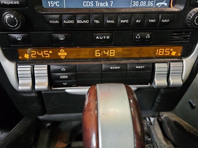 Konsola panel nawiewu Porsche Cayenne I 9P 7L5907040BM