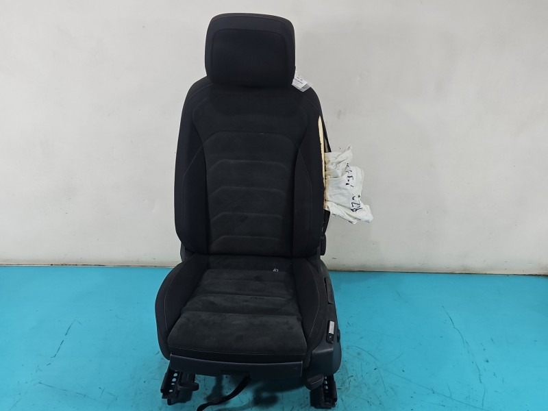 Fotel lewy przód kierowcy Vw Tiguan II 16- EU 5d Volkswagen, Europejska, wystrzelona poduszka, podgrzewany