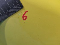 DRZWI PRZÓD LEWE KIEROWCY Peugeot 107 3d żółty KBL