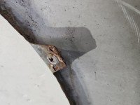 Błotnik przód prawy Vw Passat B5 błękitny LLSY