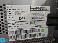Radio fabryczne Mini Cooper One II R56 06- 3449345 radioodtwarzacz