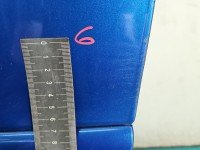 DRZWI PRZÓD LEWE KIEROWCY Peugeot 206 2d niebieski kmf