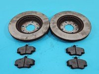 Tarcze hamulcowe przód klocki Renault Clio II 1,2.0 16V