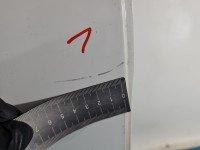 Drzwi tył prawe Fiat Tipo II 15- kombi 5d biały 249