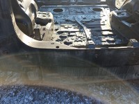 Pas tylny podłoga wanna bagażnika BMW X6 E71 HB