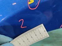 Błotnik przód lewy Renault Megane III niebieski TERNA