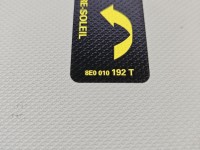 Przesłonka lewa AUDI Q5 08- DASZEK osłona przeciwsłoneczna