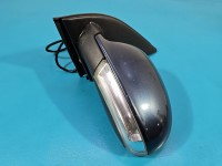 Lusterko lewe Vw Golf V elektryczny, Europejska, Kod lakieru: LC5F, Regulowane elektrycznie, składane ręcznie. Odpryski i...