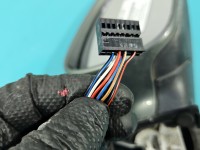 Lusterko prawe Vw Golf plus Europa /Lakier:LA6Q /Kierunkowskaz pływający / 6pin / Rysy na obudowie europa