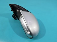 Lusterko lewe Vw Golf VI 6pin, źle spasowana obudowa SREBRNY LA7W TYLKO KOMBI europa