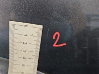 Drzwi tył prawe Mercedes W212 kombi 5d grafitowy 755
