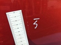 Drzwi tył lewe Dacia Sandero I 08-12 HB 5d bordowy TEB76