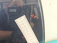 Drzwi tył prawe Citroen C4 II HB 5d granatowy KGN
