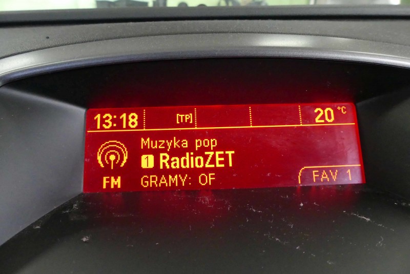 Wyświetlacz monitor Opel Astra IV J 22858076