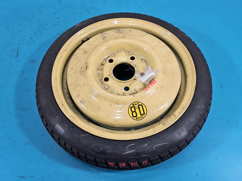 Koło zapasowe 15" dojazdowe dojazdówka Mazda 3 I BK 5x114.3, Marka: Toyo, 115 mm, Profil opony: 70, IMPRK1608700, TOYO R15...