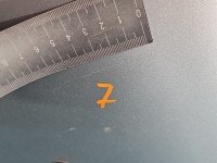 Maska przednia Mitsubishi Colt Z30 VI 04- srebrny