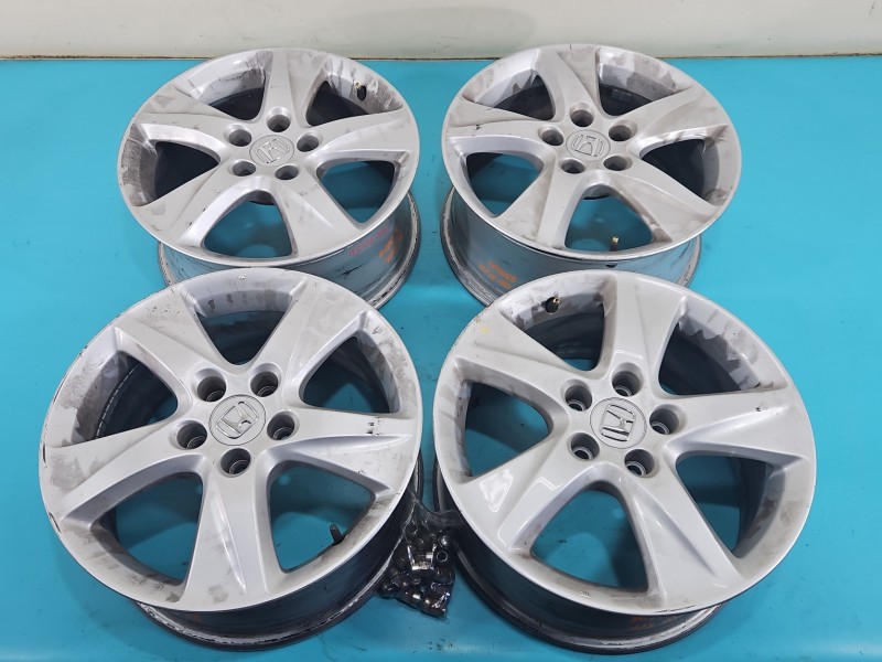 alufelgi felgi 17" komplet Honda Accord VIII 08- R17 Szerokość felgi: 7.5", 5x114.3, Odsadzenie (ET): 55, Producent felg:...