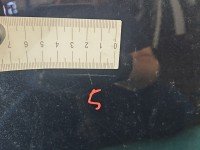 Drzwi tył lewe Citroen C4 II HB 5d granatowy KGN