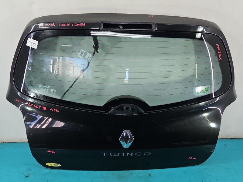 Klapa tył Renault Twingo II HB 3d czarny NV676