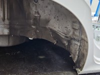 Błotnik tył prawy ćwiartka Skoda Kamiq biały LF9E HB