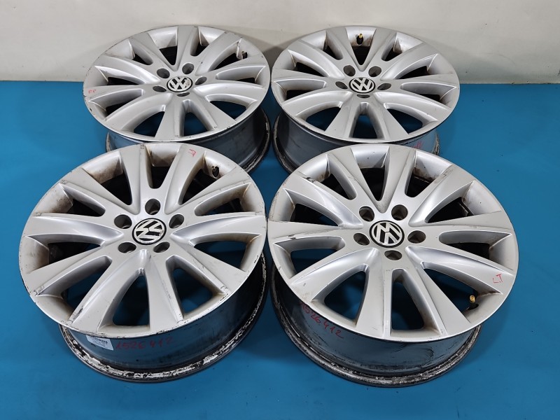 alufelgi felgi 17" komplet Vw Tiguan I 07- R17 Szerokość felgi: 7.0", Rozstaw śrub: 5x112, Odsadzenie (ET): 43, Volkswagen,...
