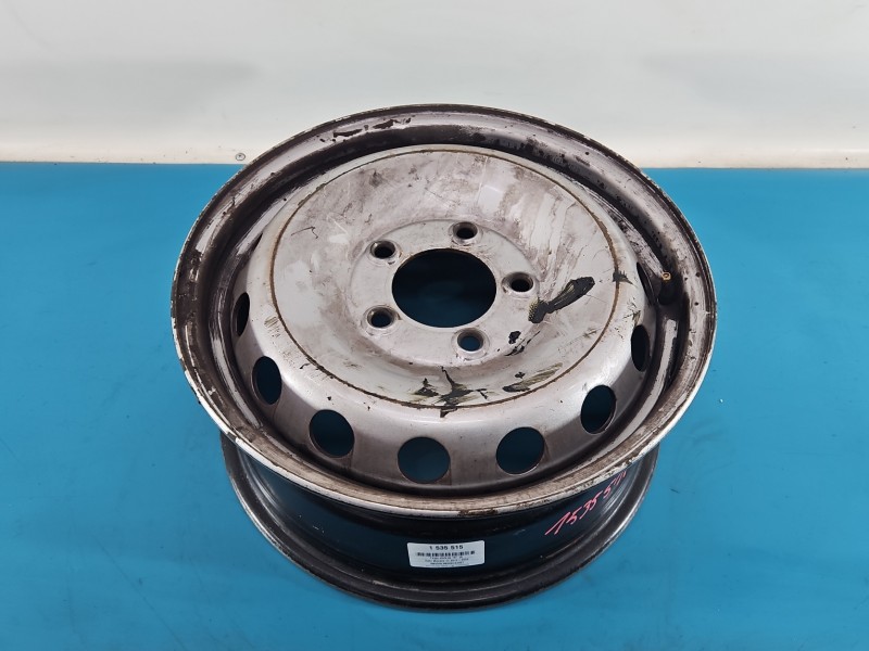 Felga stalowa 16" Opel Movano III Szerokość felgi: 6.5", Rozstaw śrub: 5x130, Odsadzenie (ET): 66, Producent felg: OPEL,...