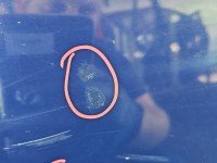 Drzwi tył lewe Vw Passat B4 kombi 5d granatowy