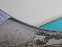 Błotnik przód lewy Vw Passat B5 błękitny LLSY