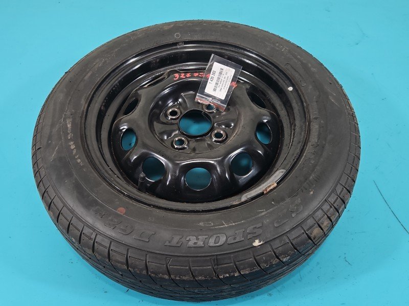 Koło zapasowe 14" dojazdowe dojazdówka Nissan Almera N15 Rozstaw śrub: 4x100, Dunlop, 175 mm, Profil opony: 65, R14 4x100... Koło zapasowe 14" dojazdowe dojazdówka Nissan Almera N15 Rozstaw śrub: 4x100, Dunlop, 175 mm, Profil opony: 65, R14 4x100...