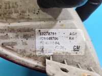 ODBLASK ZDERZAKA zderzaka prawy tył Opel Zafira C 13278791