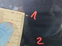 Błotnik przód lewy Peugeot 308 I T7 granatowy KHH