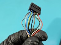 Lusterko lewe Audi A5 8T składane elektrycznie, 10 pin CZARNY LZ9Y coupe europa