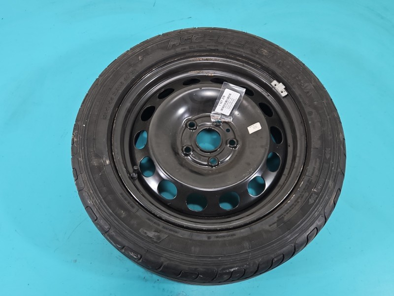 Koło zapasowe 16" dojazdowe dojazdówka Vw Jetta V Rozstaw śrub: 5x112, Accelera, VWJ1527379, ACCELERA R16 205/55 2005r , R16...
