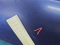 Drzwi przód lewe Seat Leon I Toledo II 5d granatowy