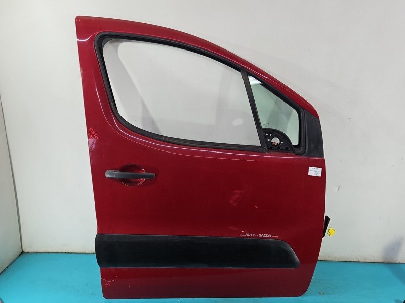 DRZWI PRZÓD PRAWE PASAŻERA Citroen Berlingo II 5d bordowy KJF