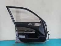DRZWI PRZÓD LEWE KIEROWCY Subaru Forester III SH 08-13 5d srebrny C6Z