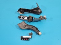 Rolka drzwi Europejska, komplet 6 ele lewy tył przesuwne 4x rolka + prowadnice + osłona Vw Caddy III 2K 2K3843795A,...