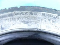 Koło zapasowe 16" dojazdowe dojazdówka Opel Vectra C Średnica felgi: 16", Rozstaw śrub: 5x110, Firestone, Kod producenta:...