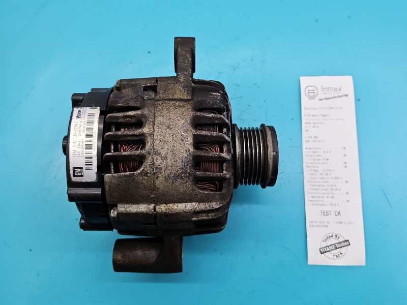 TEST Alternator Opel Zafira C 13502581 2.0 CDTI