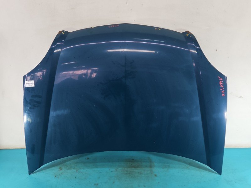 Maska przednia Renault Kangoo I turkusowy Maska przednia Renault Kangoo I turkusowy