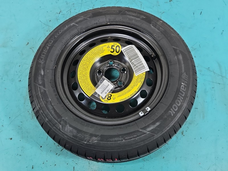 Koło zapasowe 15" dojazdowe dojazdówka Skoda Scala 19- Rozstaw śrub: 5x100, Hankook, 195 mm, Profil opony: 65, Waga produktu...
