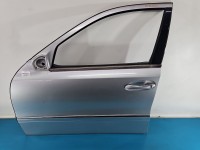 DRZWI PRZÓD LEWE KIEROWCY Mercedes W211 4d srebrny 744
