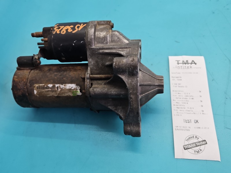 TEST Rozrusznik Fiat Ducato II 2.0 8V wiel D6RA661