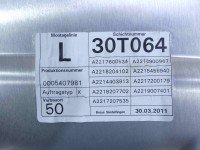 Podnośnik przód lewy SZYBY WINDA A0038212751 Mercedes W221 Mercedes, Europejska, 6PIN 4d sedan