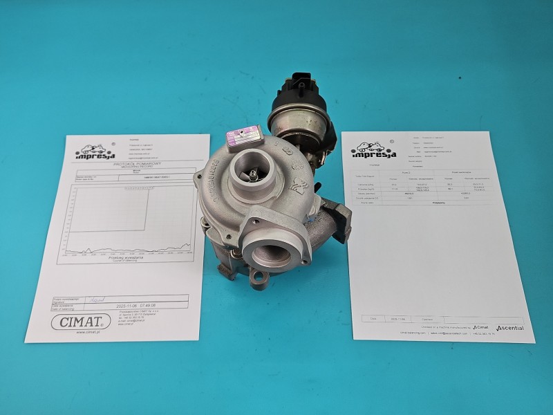 Turbosprężarka Regenerowana Seat Exeo BV43B-1140, LC5015222800249, 03L145702MV255 2.0 tdi 143KM