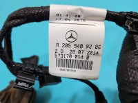 Instalacja Wiązka drzwi tył lewych Mercedes W205 A2055409206