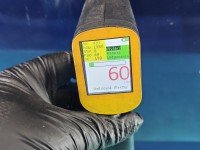 DRZWI PRZÓD LEWE KIEROWCY Skoda Fabia III 5d granatowy ŁF5A