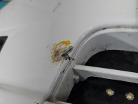 Zderzak przód Chevrolet Cruze biały GAZ