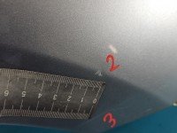 Błotnik przód prawy Mitsubishi Outlander II srebrny EXT A31