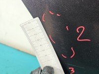 Drzwi tył prawe Toyota Auris I HB 5d grafitowy 1G3